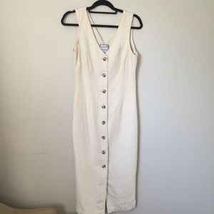 Vintage Linen/Cotton Dress